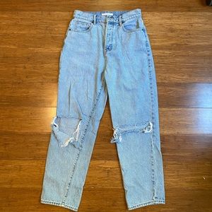 Pacsun High Rise Straight Leg Jean